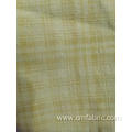 Rayon Cotton Plain Dyed Two Tone Check Fabric